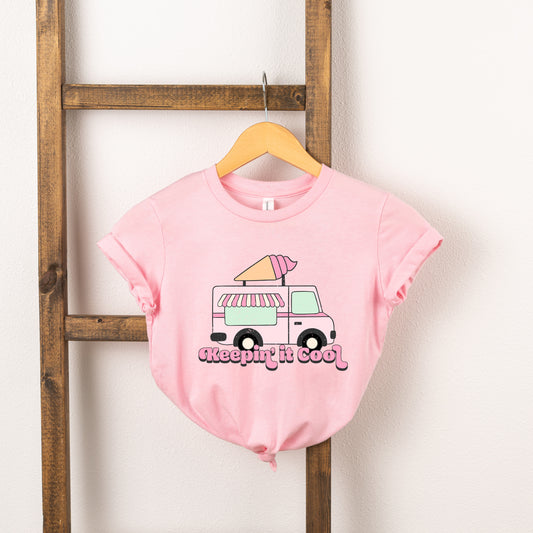 Keepin' It Cool Truck | Toddler Short Sleeve Crew Neck