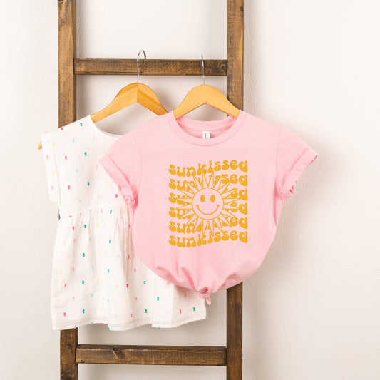 Sunkissed Stacked With Sun | Toddler Short Sleeve Crew Neck