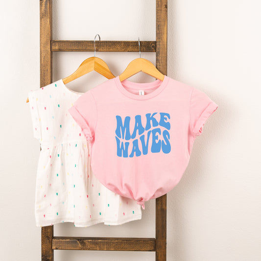 Make Waves | Toddler Short Sleeve Crew Neck