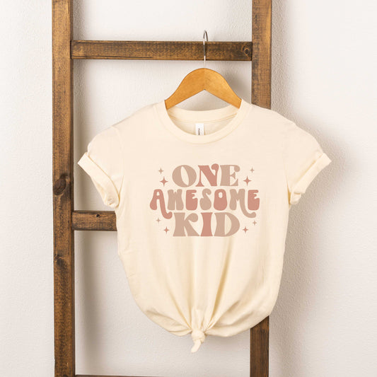 One Awesome Kid | Toddler Short Sleeve Crew Neck