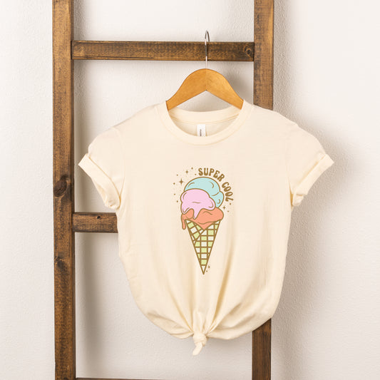 Super Cool Ice Cream | Toddler Short Sleeve Crew Neck