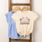 Beach Bum Waves | Toddler Short Sleeve Crew Neck
