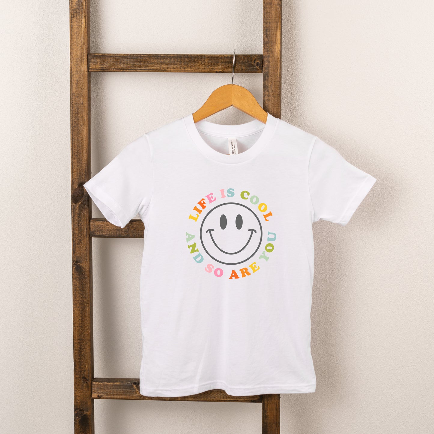 Life Is Cool | Toddler Short Sleeve Crew Neck