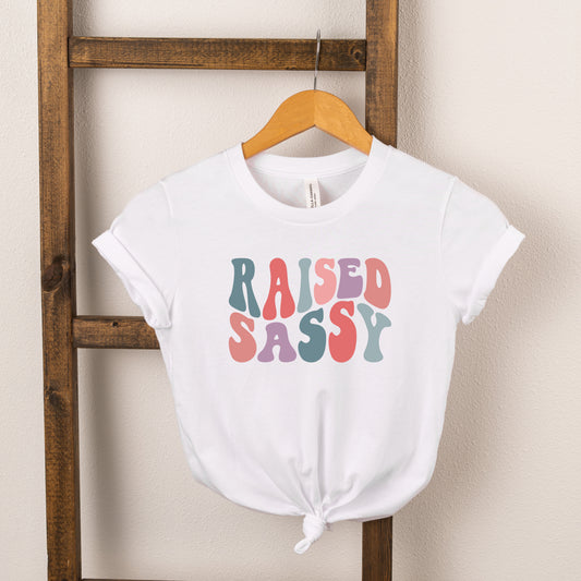 Raised Sassy Wavy | Toddler Short Sleeve Crew Neck