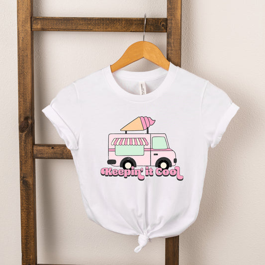 Keepin' It Cool Truck | Toddler Short Sleeve Crew Neck