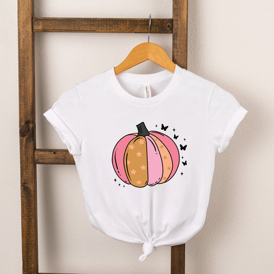 Butterfly Pumpkin | Toddler Short Sleeve Crew Neck