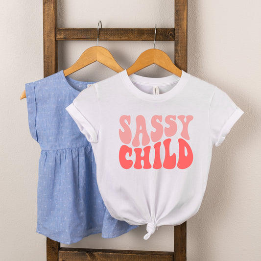 Sassy Child Wavy | Toddler Short Sleeve Crew Neck