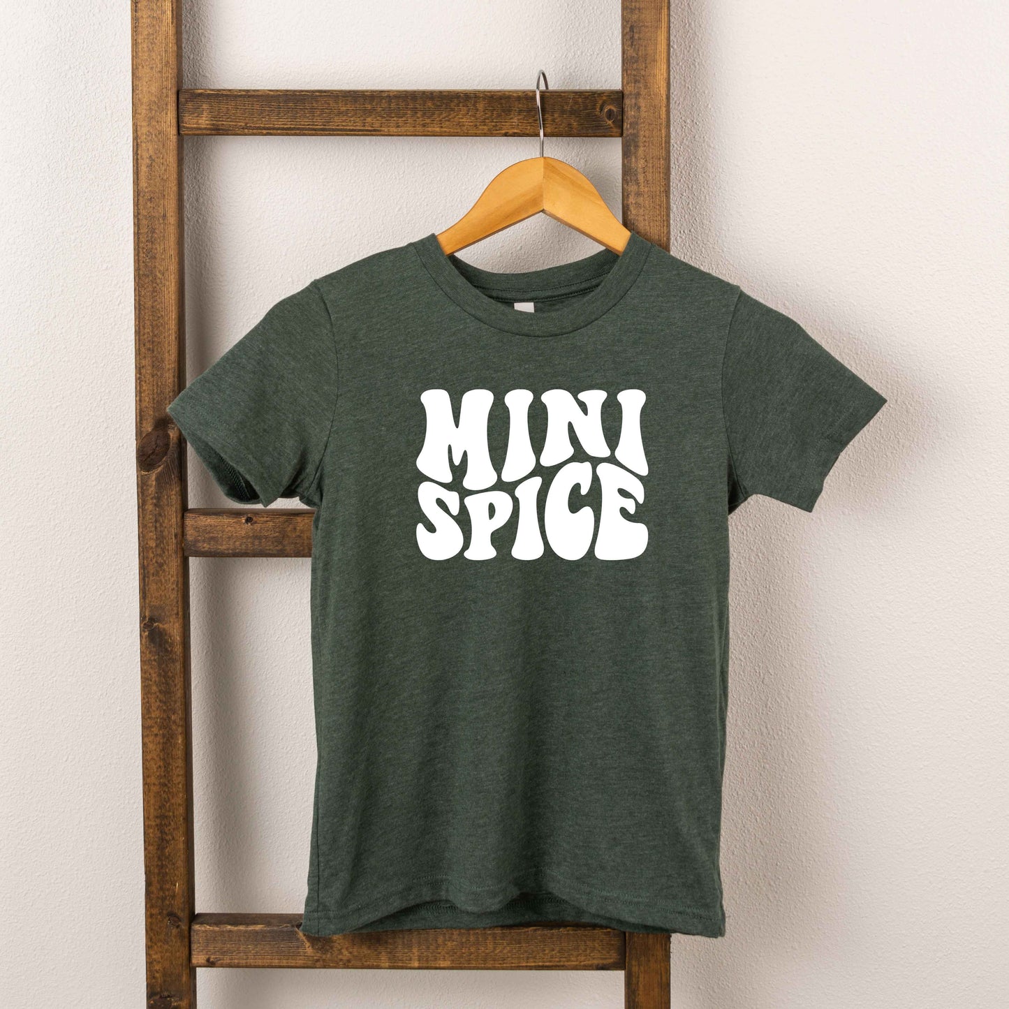 Mini Spice Wavy | Toddler Short Sleeve Crew Neck