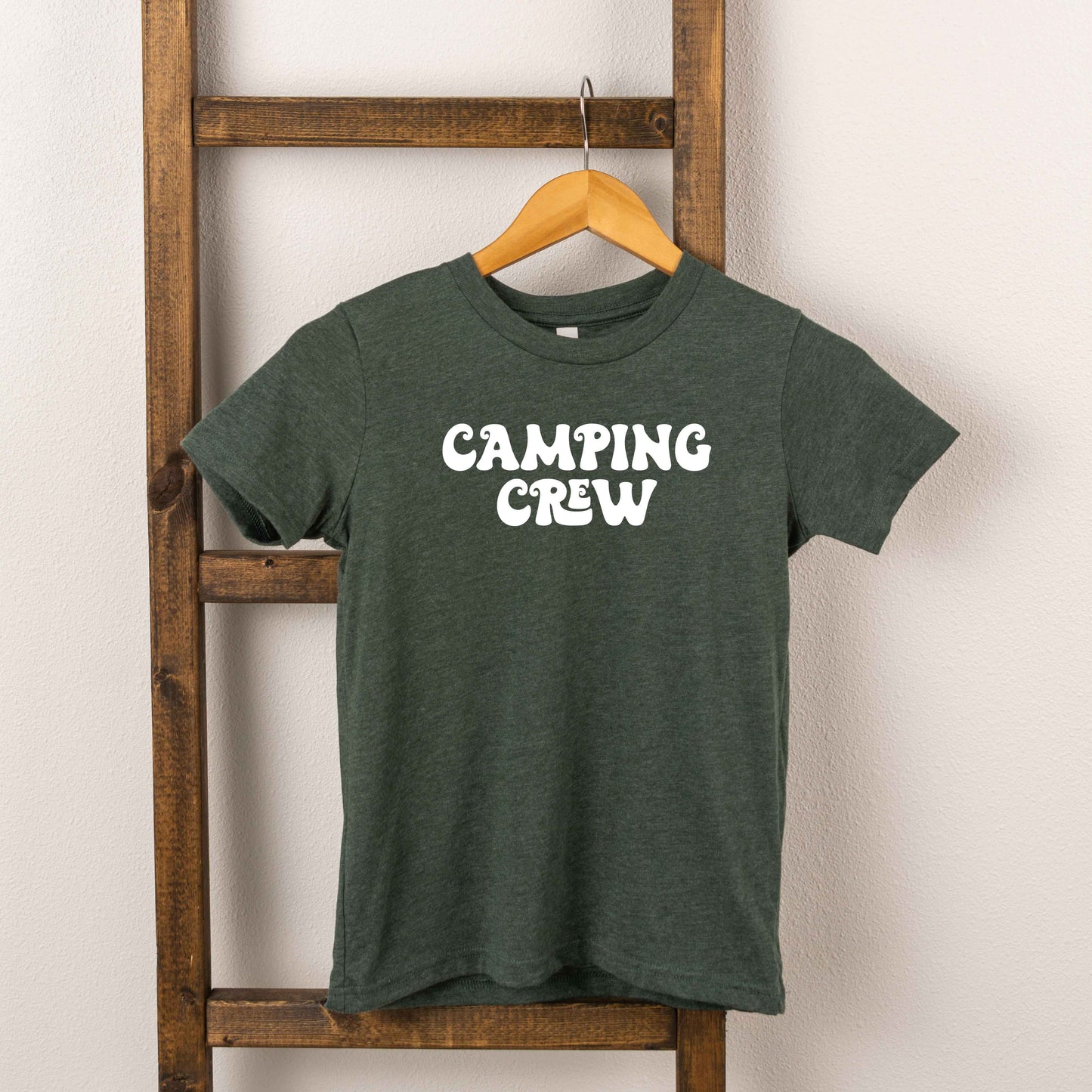 Camping Crew Retro | Toddler Short Sleeve Crew Neck