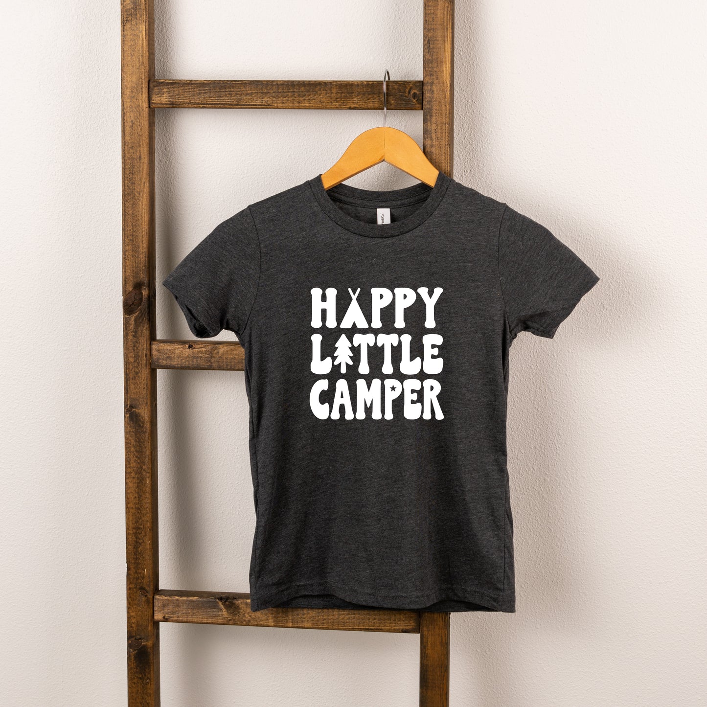 Happy Little Camper | Toddler Short Sleeve Crew Neck