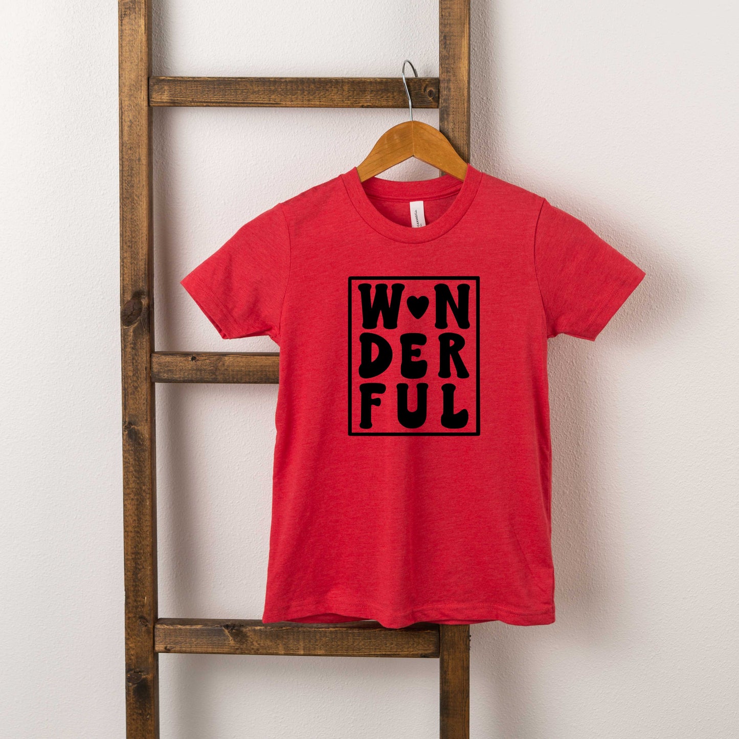 Wonderful Block | Youth Short Sleeve Crew Neck