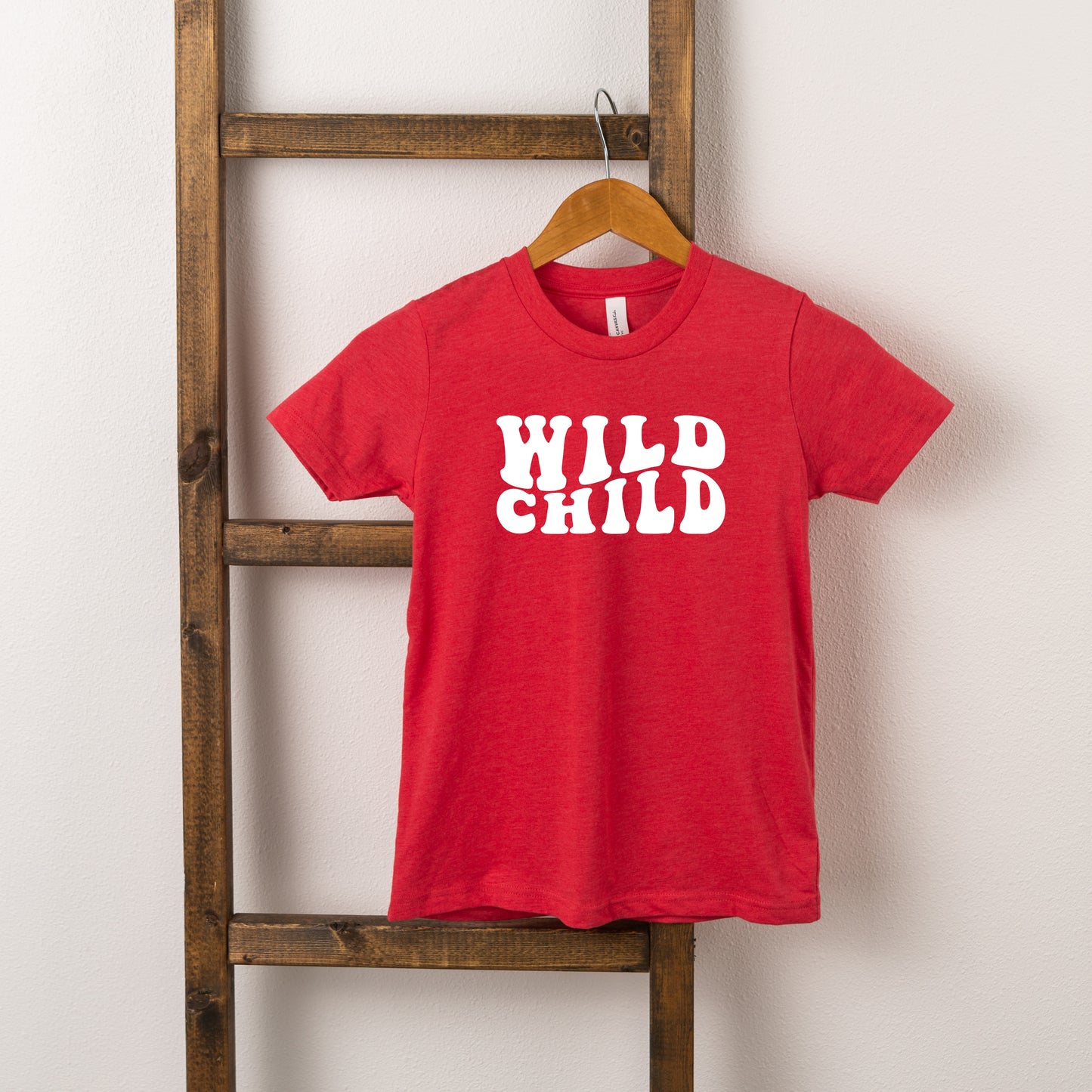 Wild Child Wavy | Toddler Short Sleeve Crew Neck