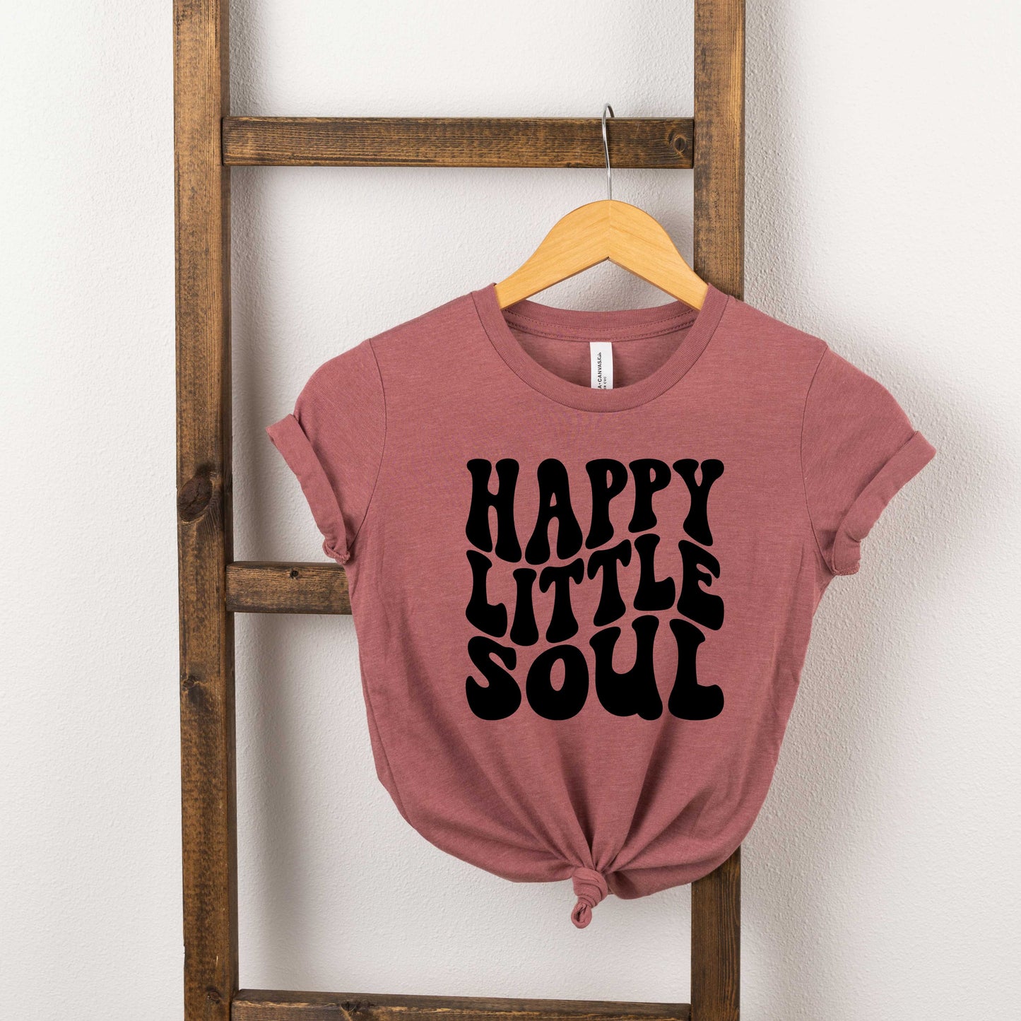 Happy Little Soul Wavy | Toddler Short Sleeve Crew Neck