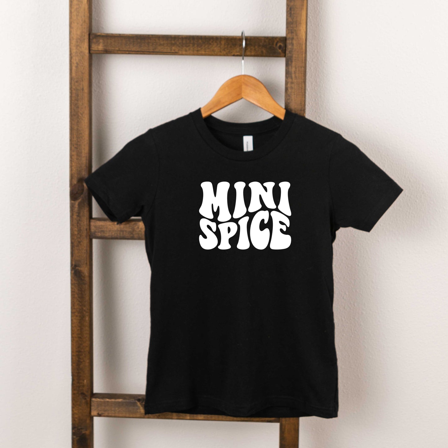 Mini Spice Wavy | Toddler Short Sleeve Crew Neck