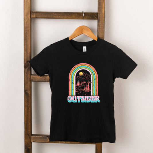 Outsider Rainbow | Toddler Short Sleeve Crew Neck