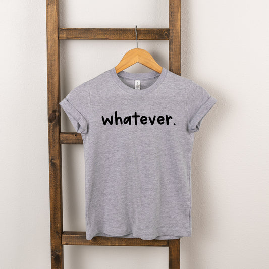 Whatever. Typewriter | Toddler Short Sleeve Crew Neck
