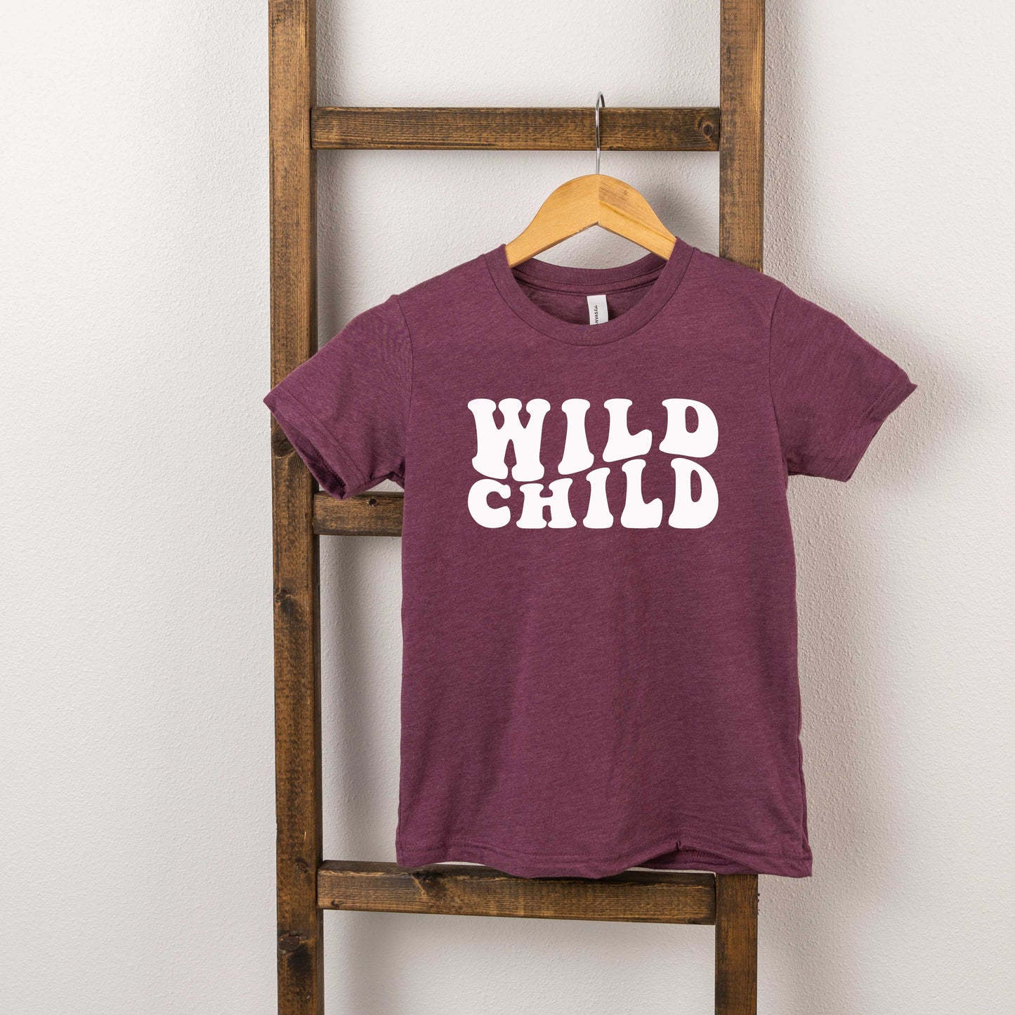 Wild Child Wavy | Toddler Short Sleeve Crew Neck