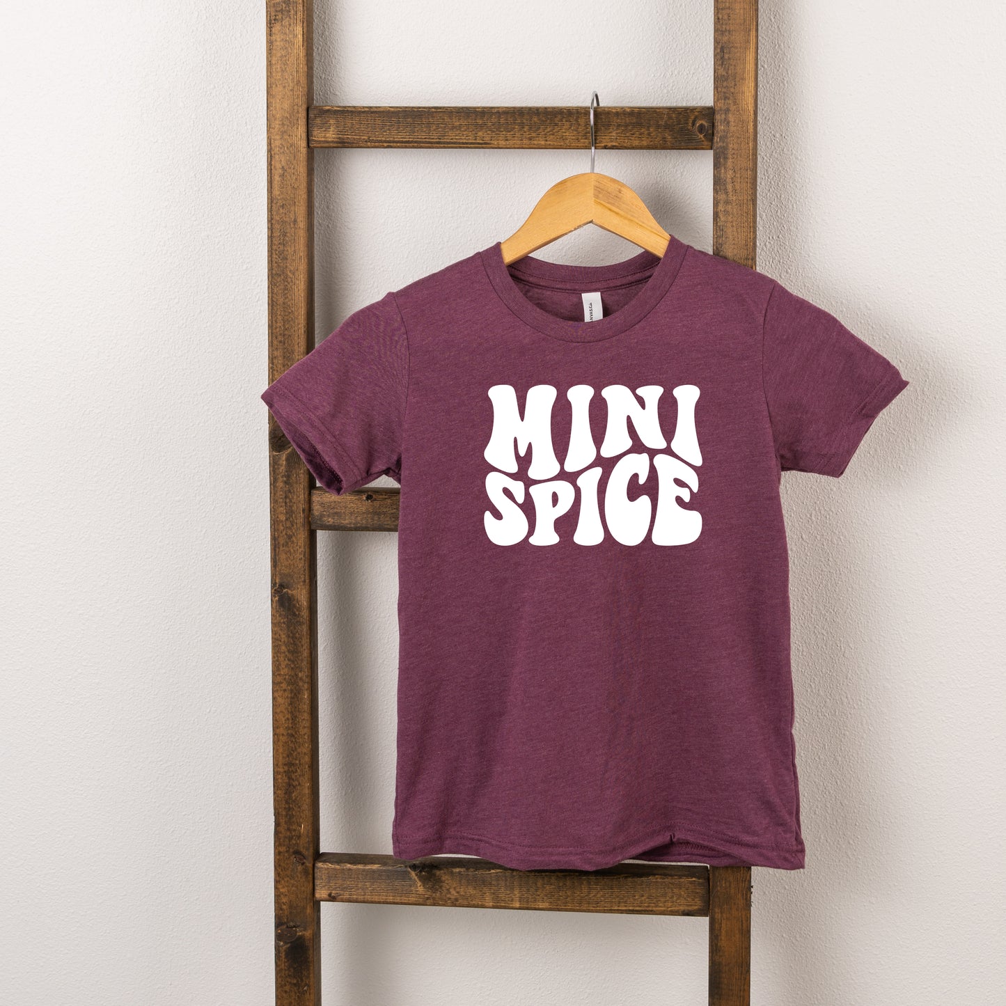 Mini Spice Wavy | Toddler Short Sleeve Crew Neck