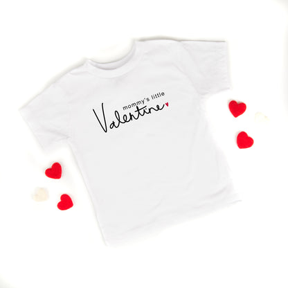 Mommy's Little Valentine | Toddler Short Sleeve Crew Neck