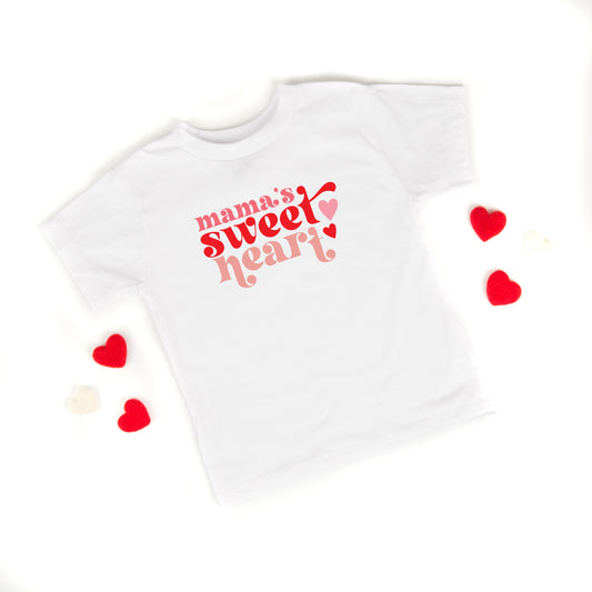Mama's Sweet Heart | Toddler Short Sleeve Crew Neck