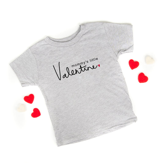 Mommy's Little Valentine | Toddler Short Sleeve Crew Neck