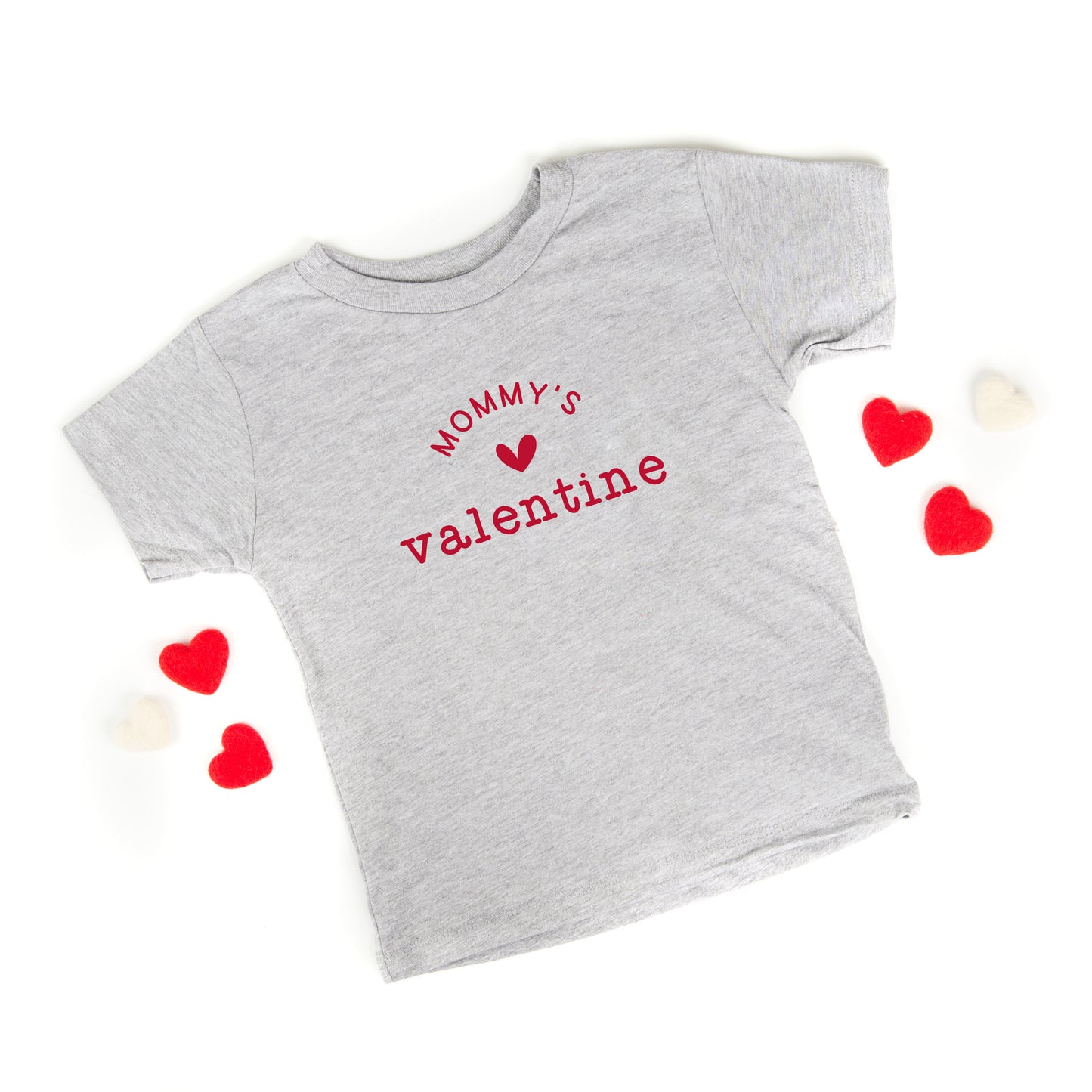 Mommy's Valentine | Toddler Short Sleeve Crew Neck