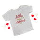 Little Miss Valentine | Toddler Short Sleeve Crew Neck