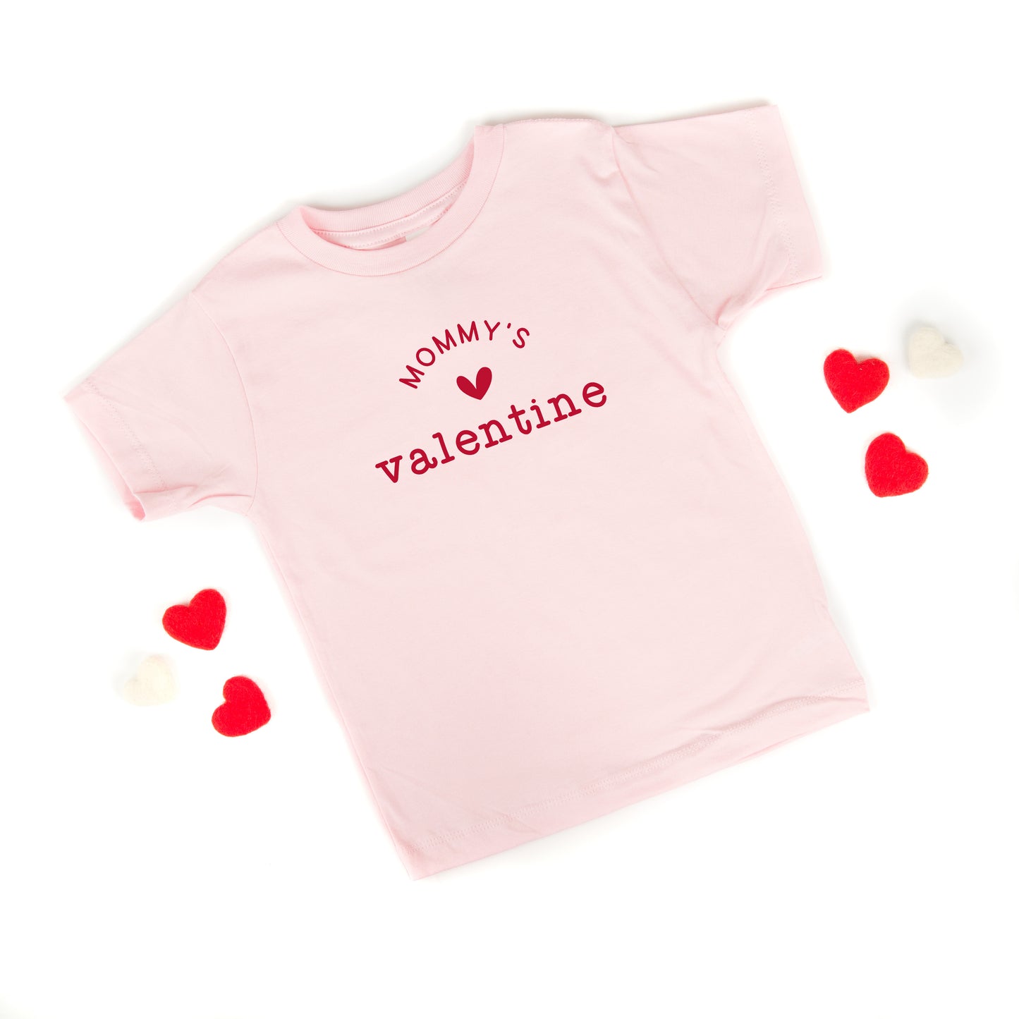 Mommy's Valentine | Toddler Short Sleeve Crew Neck