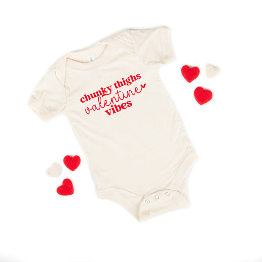 Chunky Thighs And Valentine Vibes | Baby Onesie