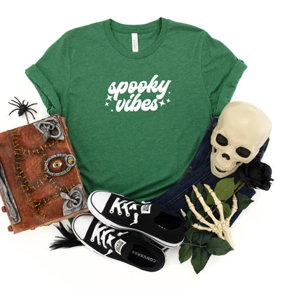Spooky Vibes Stars | Youth Short Sleeve Crew Neck