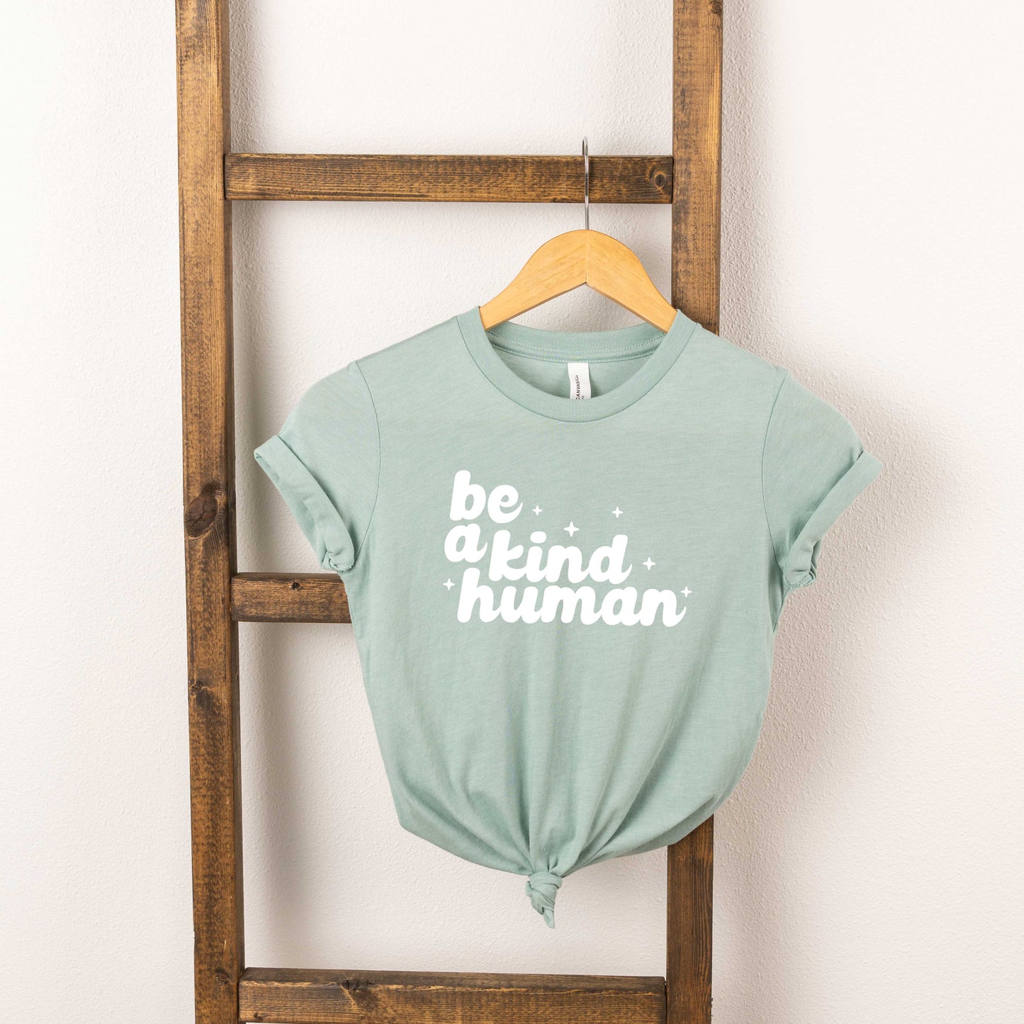 Be A Kind Human Stars | Youth Short Sleeve Crew Neck