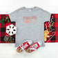 Feeling Jolly Smiley Face | Toddler Short Sleeve Crew Neck