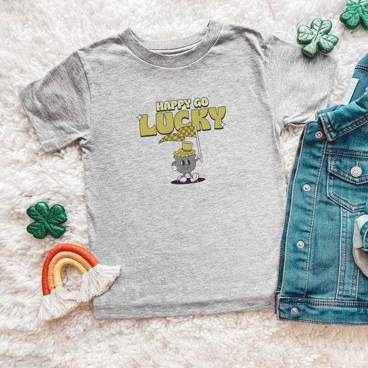 Happy Go Lucky Pot Of Gold | Toddler Short Sleeve Crew Neck