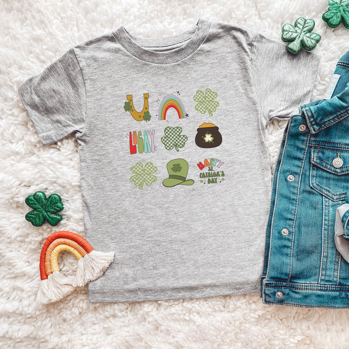 St. Patrick's Icons Chart | Youth Short Sleeve Crew Neck