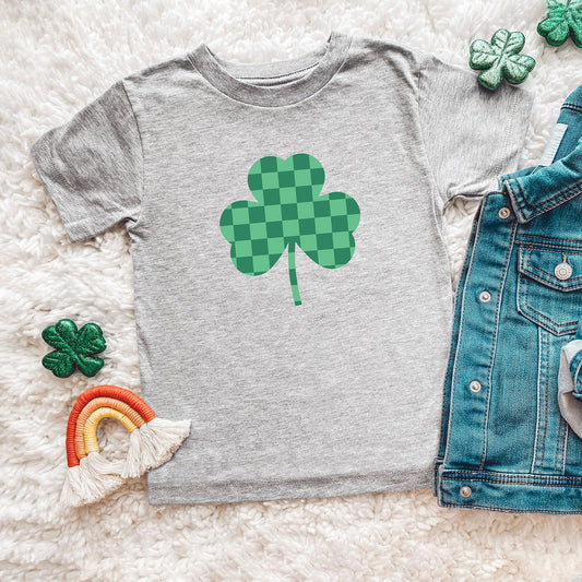 Checker Shamrock | Youth Short Sleeve Crew Neck