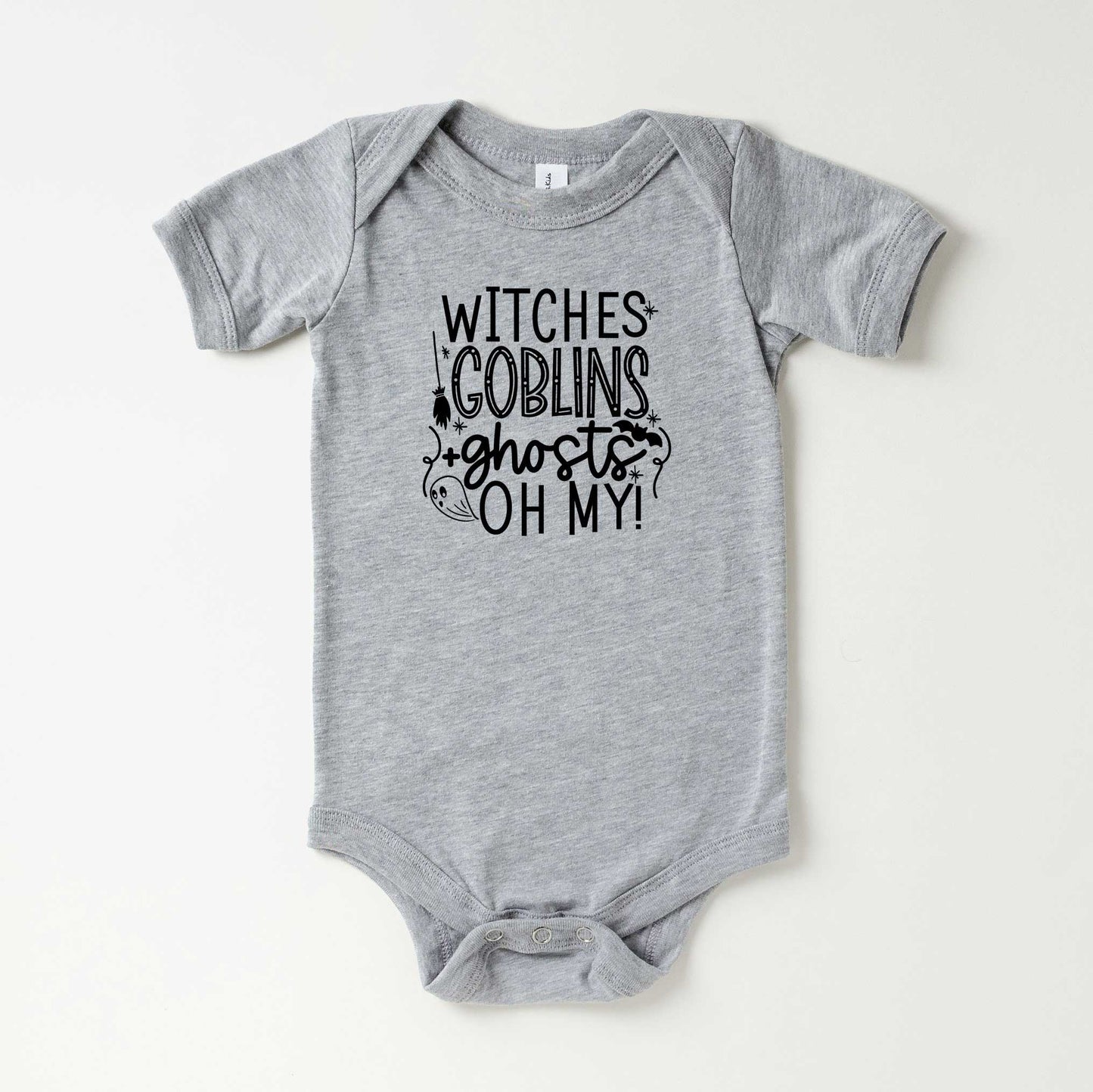 Witches Goblins Ghosts | Baby Onesie