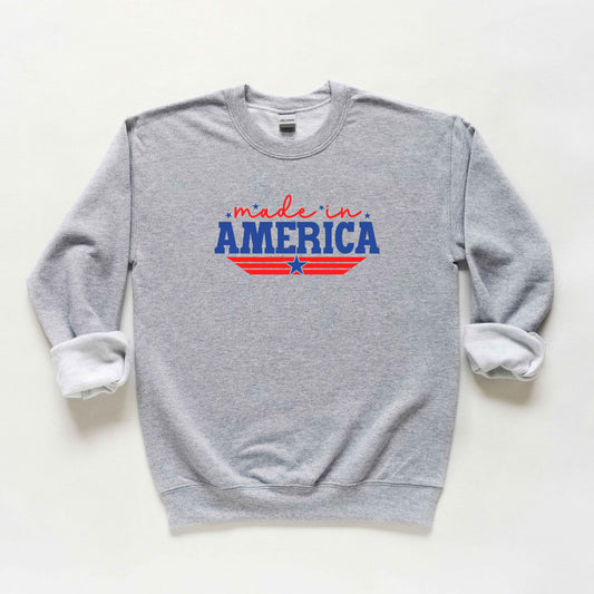 Made In America Stripes | Youth Sweatshirt