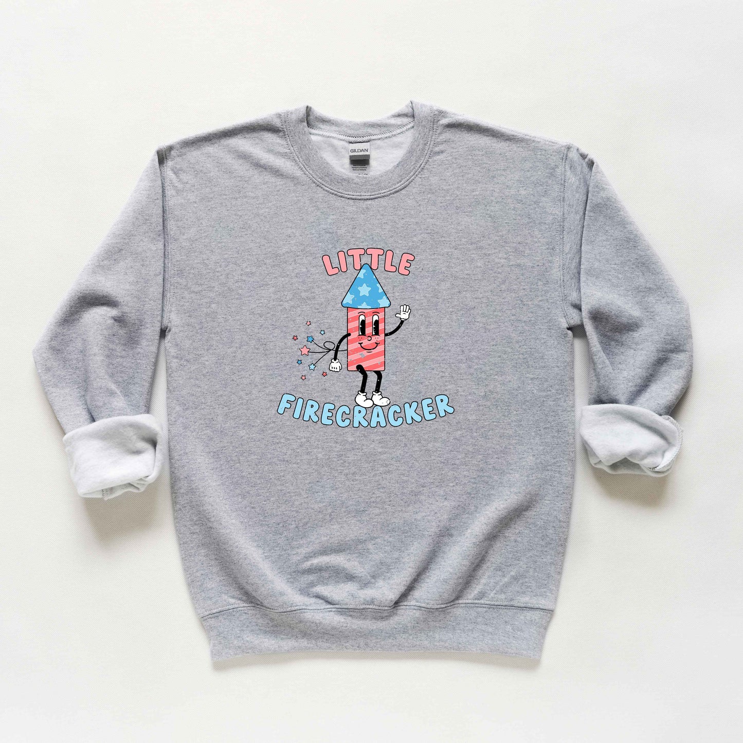 Retro Little Firecracker | Youth Sweatshirt