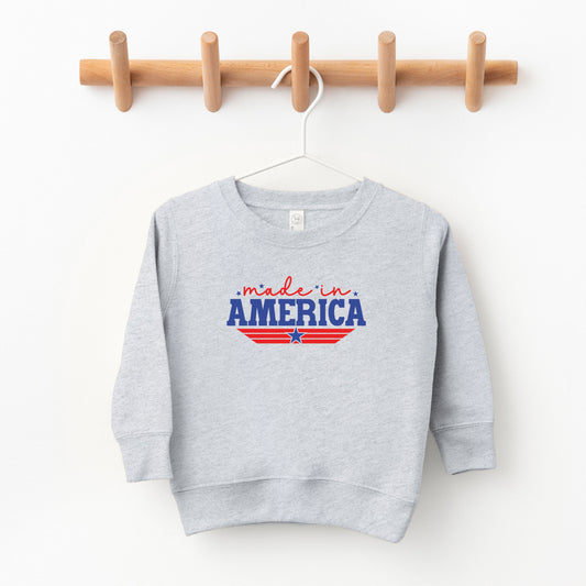 Made In America Stripes | Toddler Sweatshirt