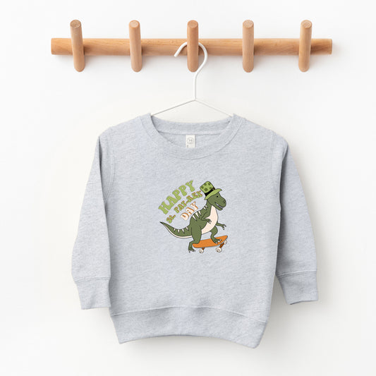 Happy St. Pat-Rex Day | Toddler Sweatshirt