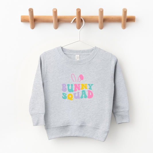 Bunny Squad Colorful | Toddler Sweatshirt