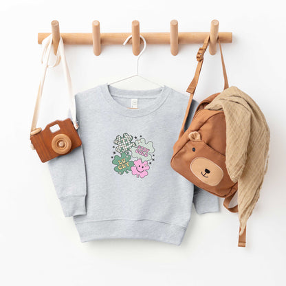 Stay Gold Lucky Shamrocks | Toddler Sweatshirt