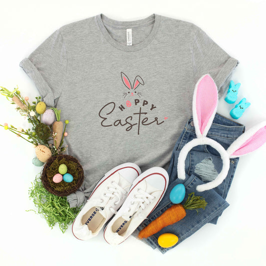 Hoppy Easter Bunny Egg | Youth Short Sleeve Crew Neck