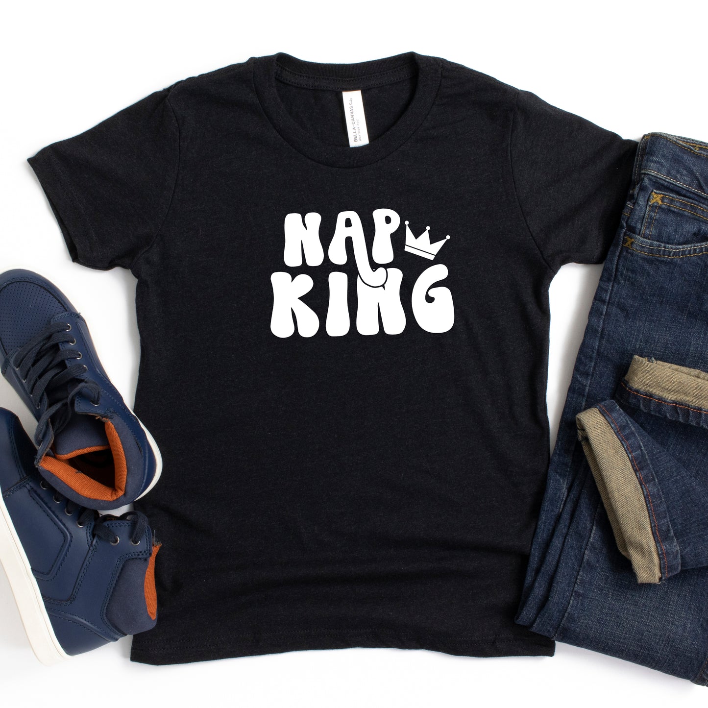 Nap King | Youth Short Sleeve Crew Neck