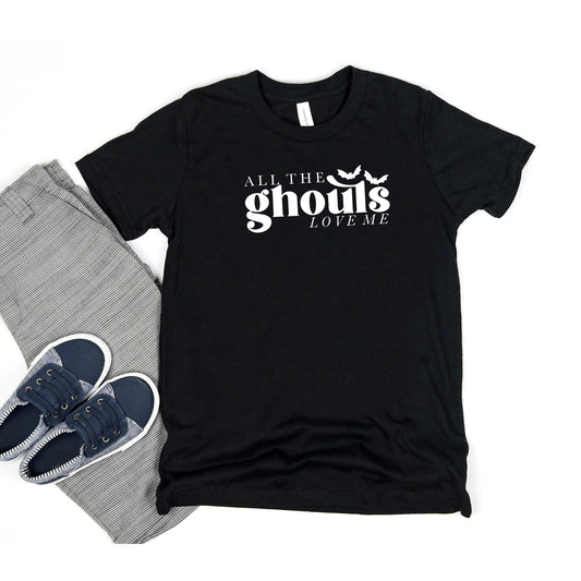 All The Ghouls Love Me | Toddler Short Sleeve Crew Neck