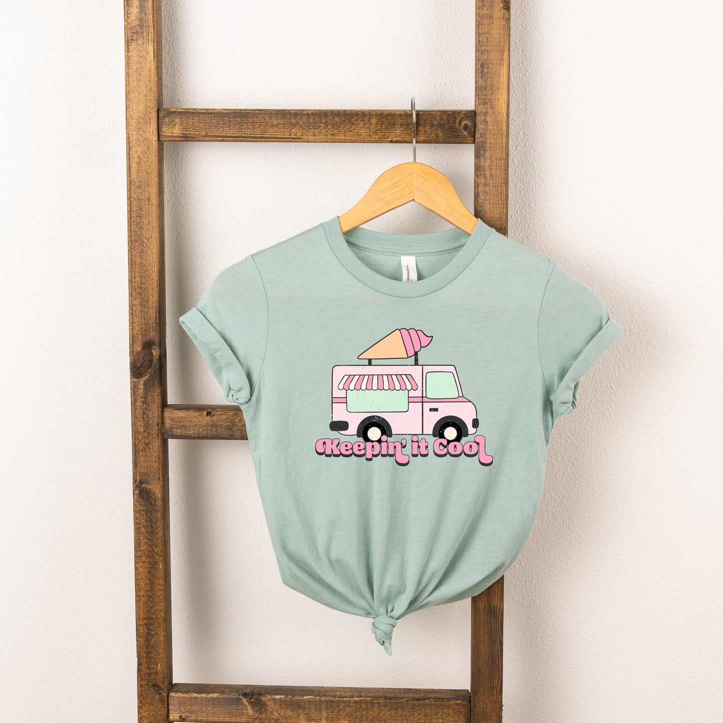 Keepin' It Cool Truck | Youth Short Sleeve Crew Neck
