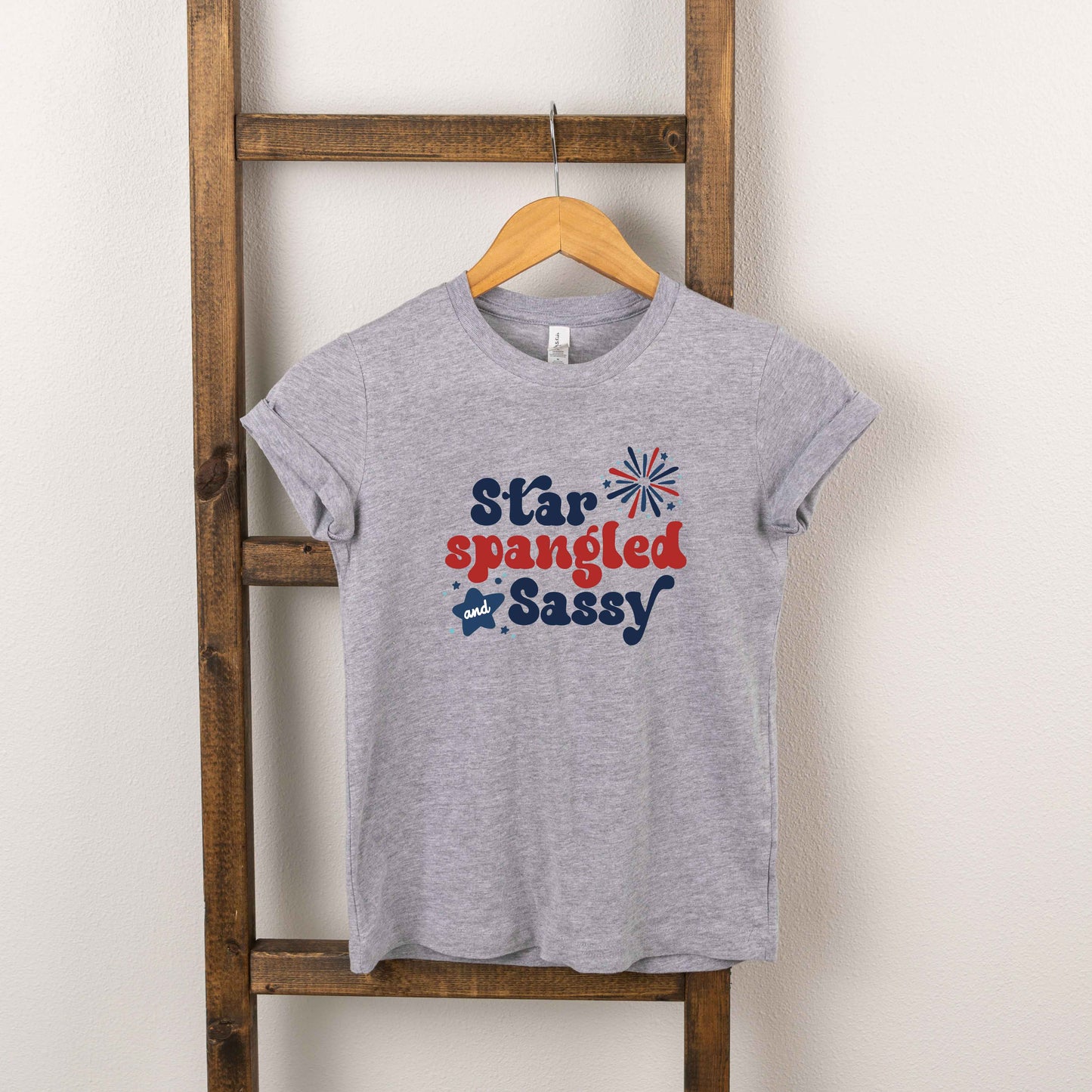 Star Spangled Firework | Toddler Short Sleeve Crew Neck