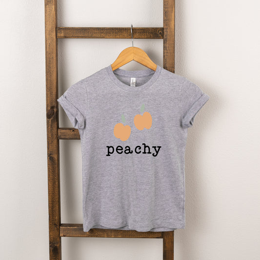 Peachy Fruit | Toddler Short Sleeve Crew Neck