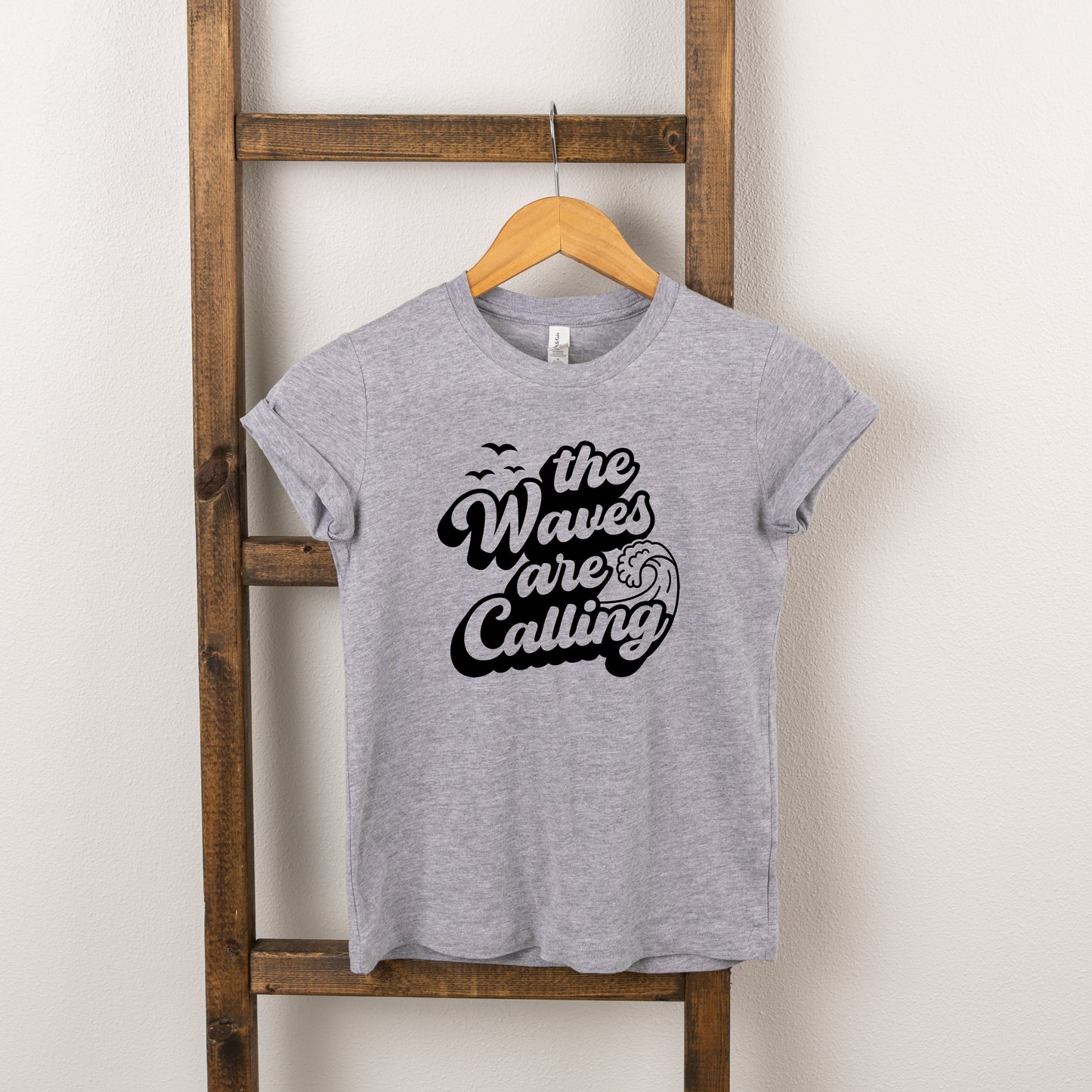 The Waves Are Calling | Toddler Short Sleeve Crew Neck