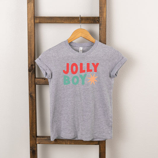 Jolly Boy Star | Toddler Short Sleeve Crew Neck